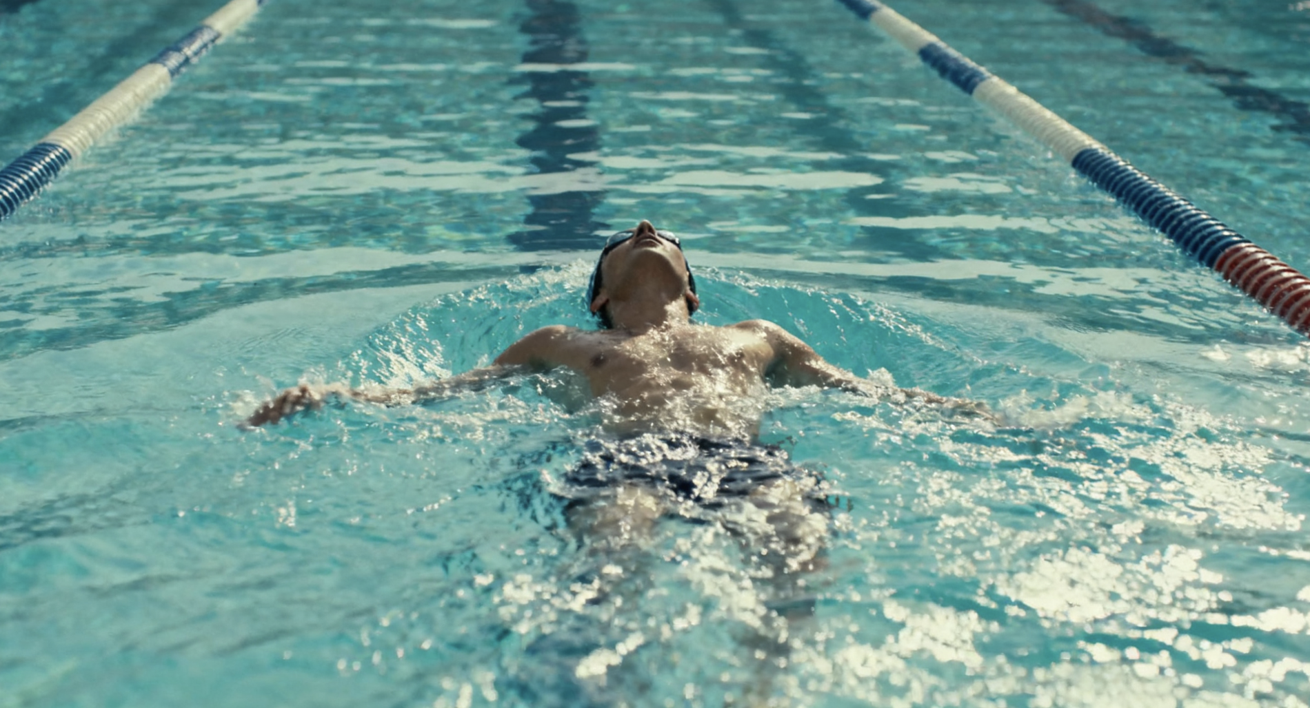 Backstroke swimming stroke